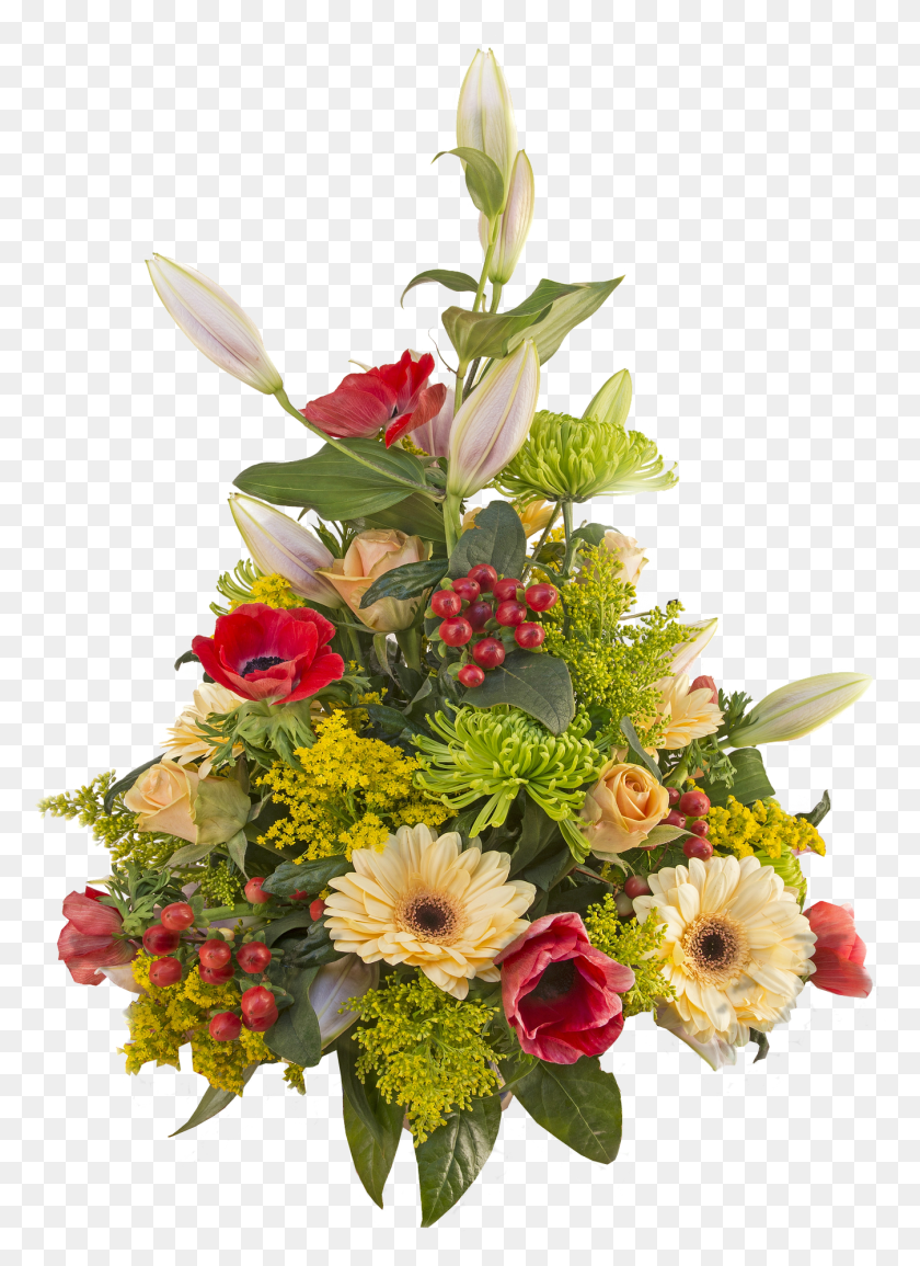 1348x1893 Unique Funeral Yellow Floral Arrangement, Plant, Flower, Blossom Descargar Hd Png