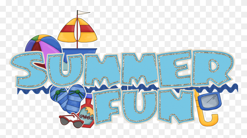 1621x854 Unique Summer Clip Art Design Vector Library Summer Fun For Kids, Text, Dynamite, Bomb HD PNG Download