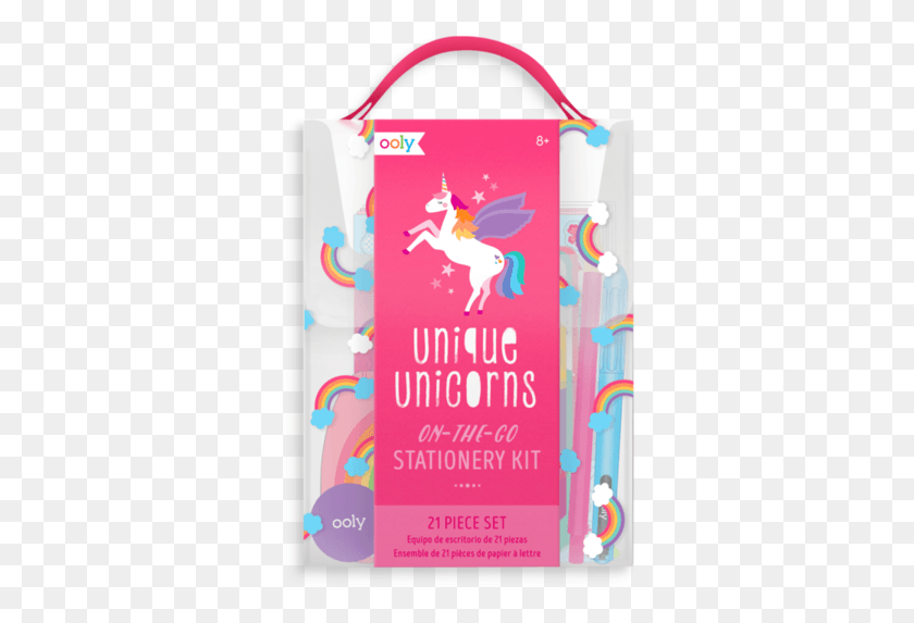 328x513 Unique Unicorns Stationery Kit, Text, Electronics, Horse Descargar Hd Png