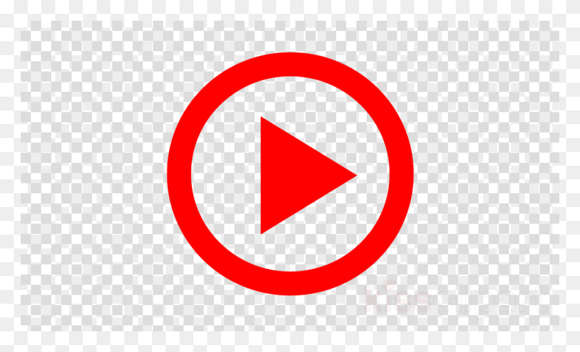 900x520 Кнопка Со Знаком Youtube С Прозрачным Изображением Социальные Сети Белые Значки, Коврик, Треугольник, Символ Hd Png Скачать