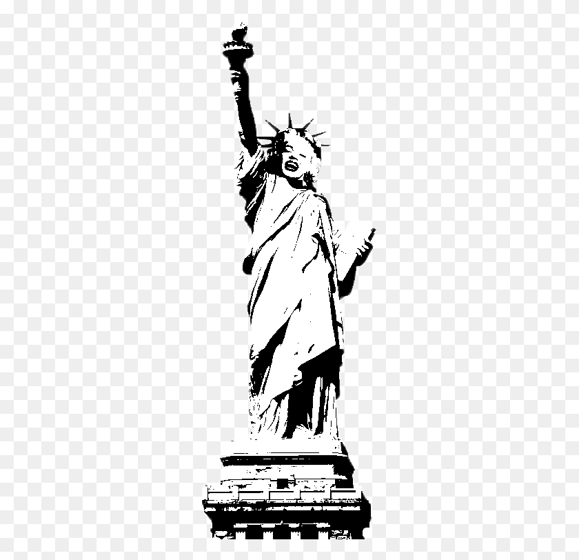 257x752 Unit 1 Statue Of Liberty Kaha Hai, Clothing, Apparel, Person HD PNG Download