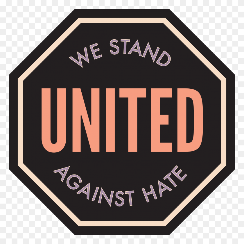 2100x2100 United Against Hate Week Logo Ez Cash, Label, Text, Sticker HD PNG Download