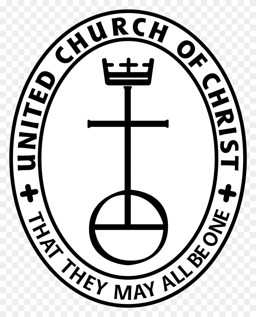 1745x2191 United Chirch Of Christ Logo Transparent Ucc Logo, Symbol, Trademark, Text HD PNG Download