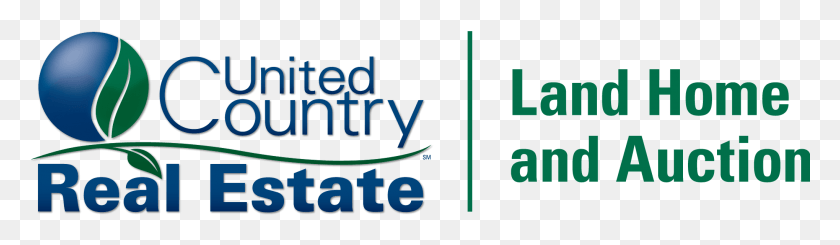 2039x486 United Country Land Home And Auction United Country Real Estate, Text, Alphabet, Symbol HD PNG Download