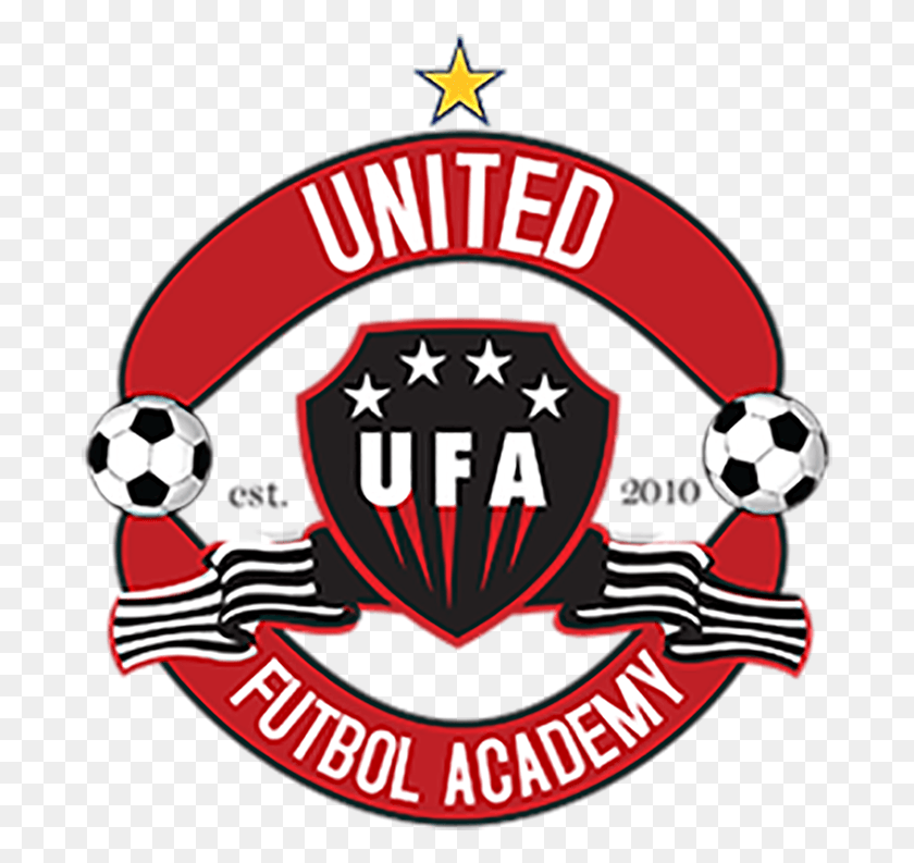 691x733 United Futbol Academy United Futbol Academy Logotipo, Símbolo, Marca Registrada, Balón De Fútbol Hd Png