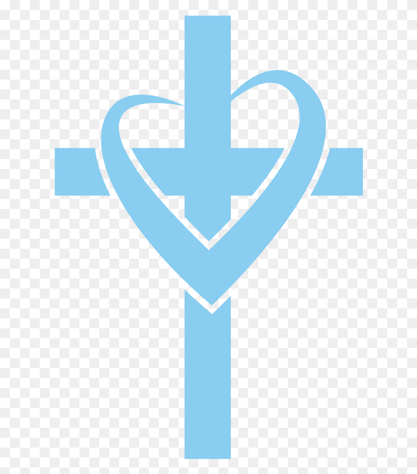 622x893 United In Love Electric Blue, Крест, Символ Hd Png Скачать