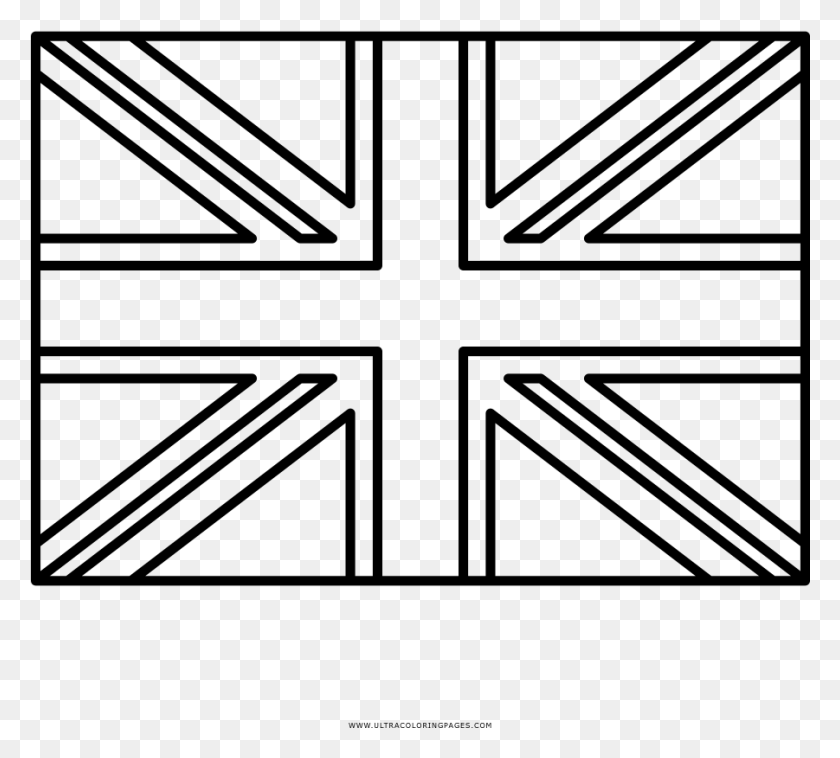 901x807 Раскраска Флаг Соединенного Королевства, Серый, Мир Варкрафта Png Скачать