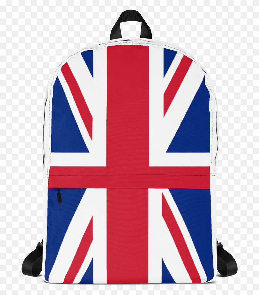 707x897 United Kingdom Flag Solo Backpack Aesthetic Backpacks, Clothing, Apparel, Road Sign HD PNG Download