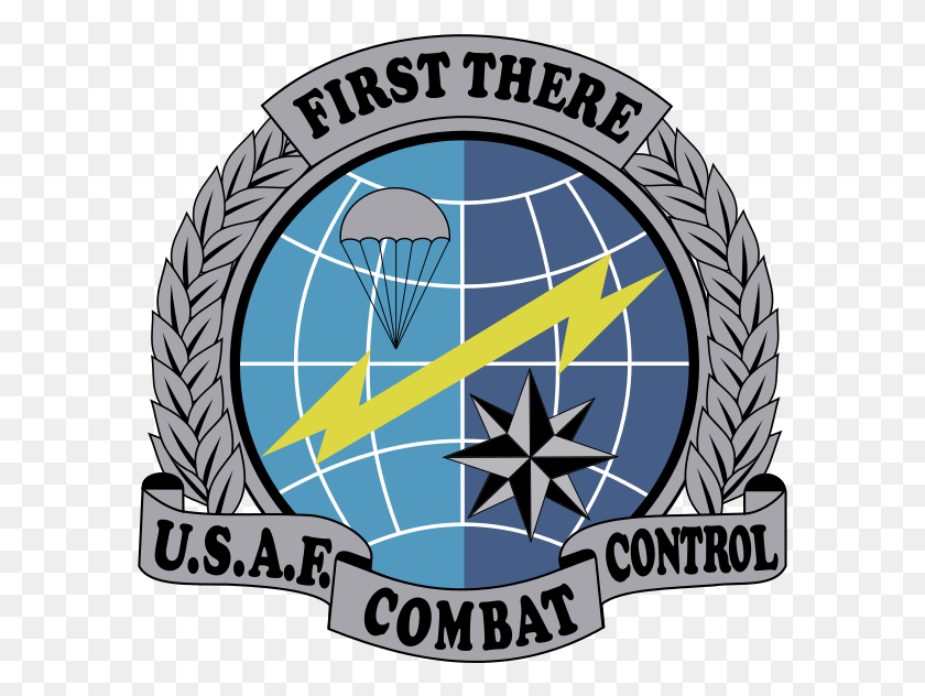 591x572 Los Equipos De Control De Combate De La Fuerza Aérea De Estados Unidos, Logotipo, Símbolo, Marca Registrada, Emblema Hd Png