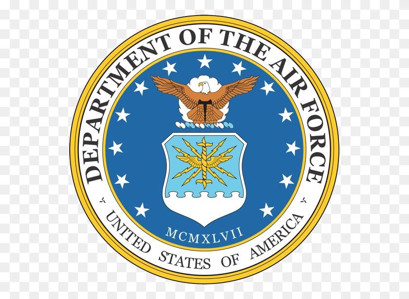 555x555 United States Air Force Logo Vector Us Air Force Seal, Logo, Symbol, Trademark HD PNG Download