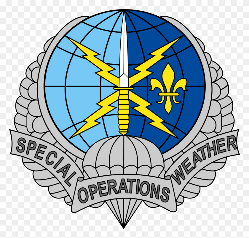 1184x1127 United States Air Force Special Operations Weather Air Force Special Operations Weather Logo, Symbol, Trademark, Emblem HD PNG Download