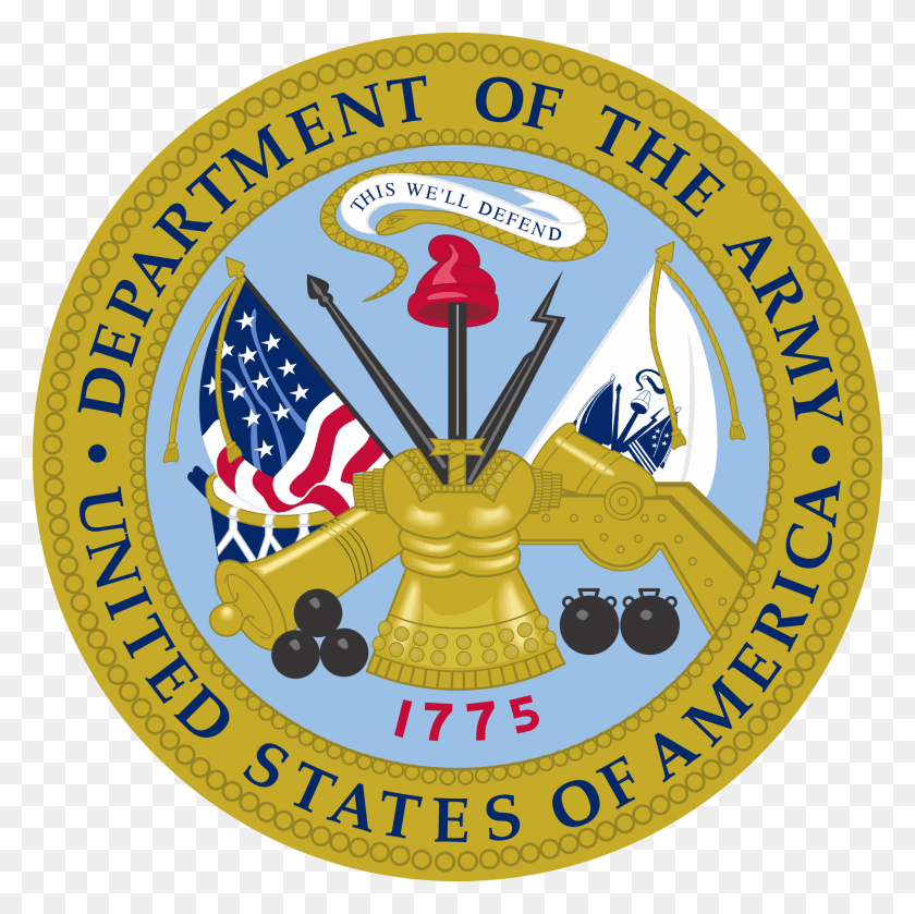 2000x2000 Logotipo Del Ejército De Los Estados Unidos, Logotipo Del Departamento Del Ejército, Símbolo, Marca Registrada, Emblema Hd Png