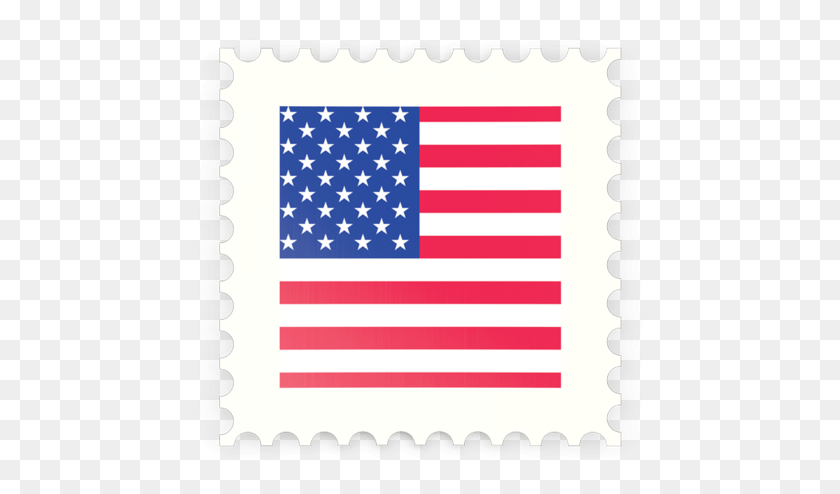 459x434 La Bandera De Estados Unidos Png / Sello Postal Png