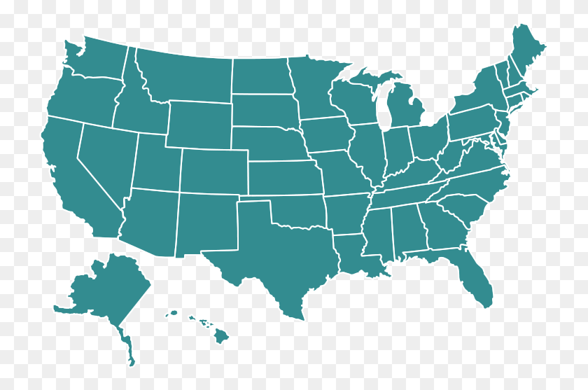 729x497 Estados Unidos Png / Mapa Png