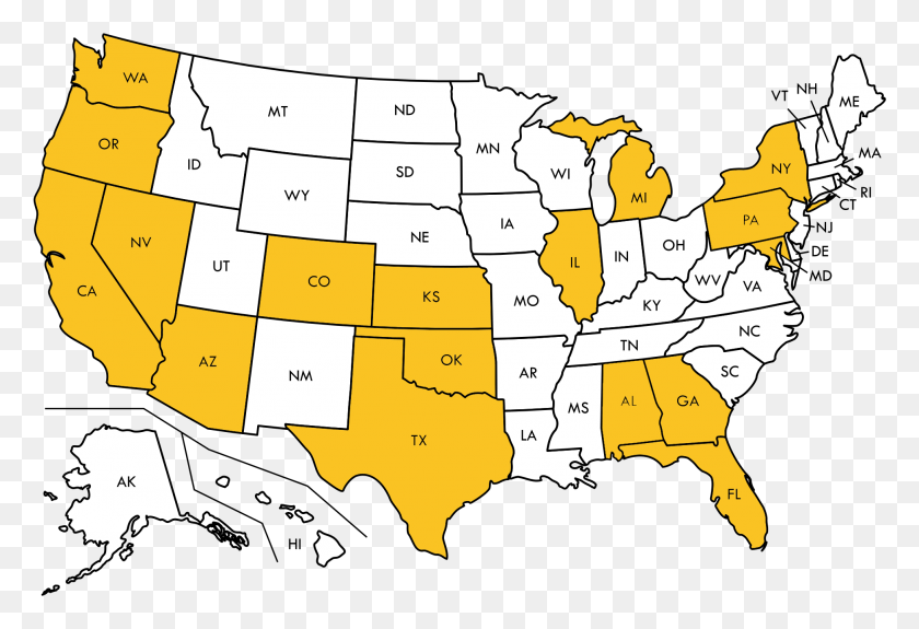 1944x1284 Карта Соединенных Штатов Америки Png Изображения