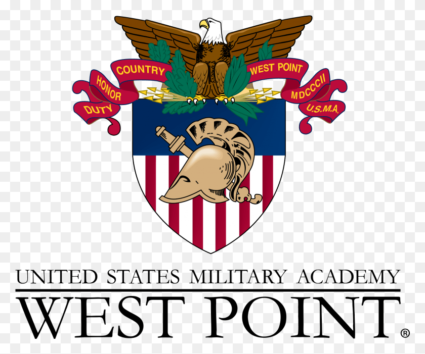 1524x1253 Логотип, Логотип, Товарный Знак, Эмблема Военной Академии Сша Hd Png Скачать