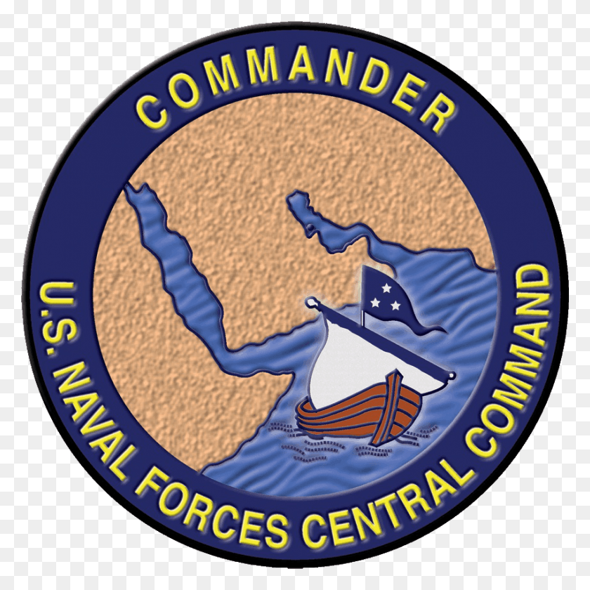 852x853 United States Naval Forces Central Command Patch 2014, Logo, Symbol, Trademark HD PNG Download