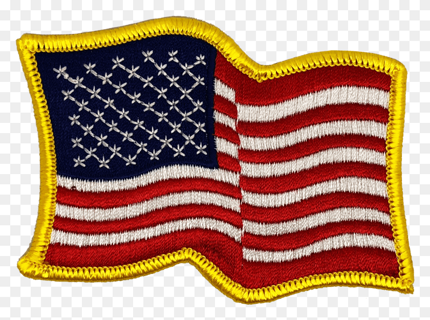 1534x1113 United States Of America Flag Patch American Flag Patch, Rug, Cushion, Pillow HD PNG Download