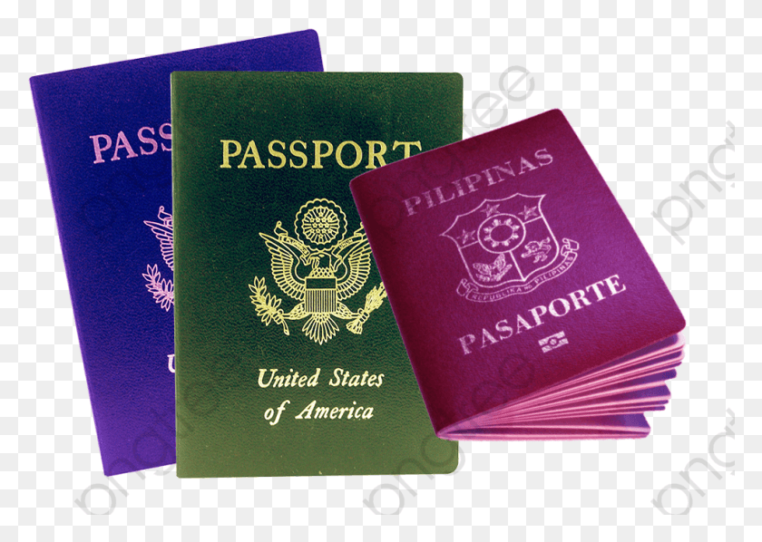 982x678 United States Passport, Text, Id Cards, Document HD PNG Download