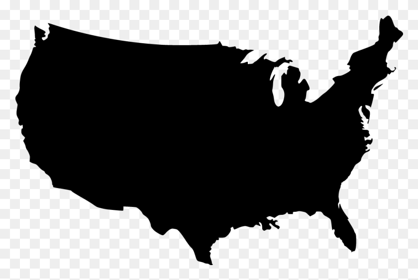 1025x662 United States Silhouette United States Vector, Gray, World Of Warcraft HD PNG Download