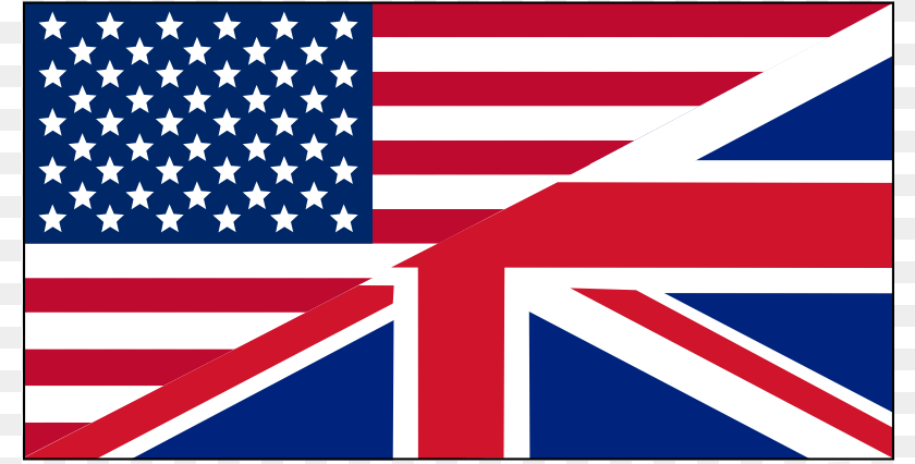 801x426 United States United Kingdom Flag, American Flag PNG