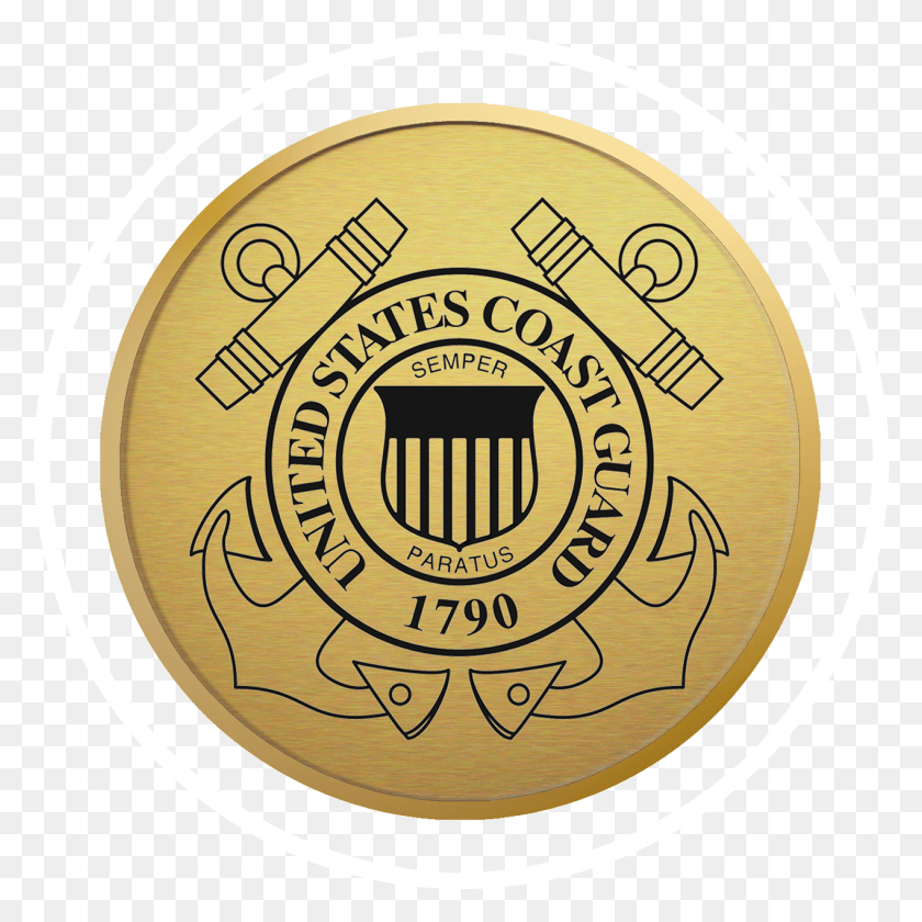 1269x1269 United States Us Coast Guard, Logo, Symbol, Trademark HD PNG Download