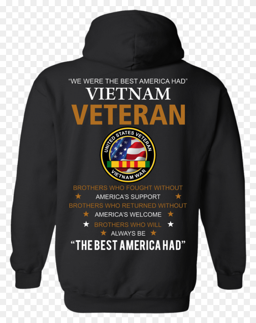890x1140 United States Veteran Vietnam War Shirts We Were Best Hoodie, Clothing, Apparel, Sweatshirt HD PNG Download