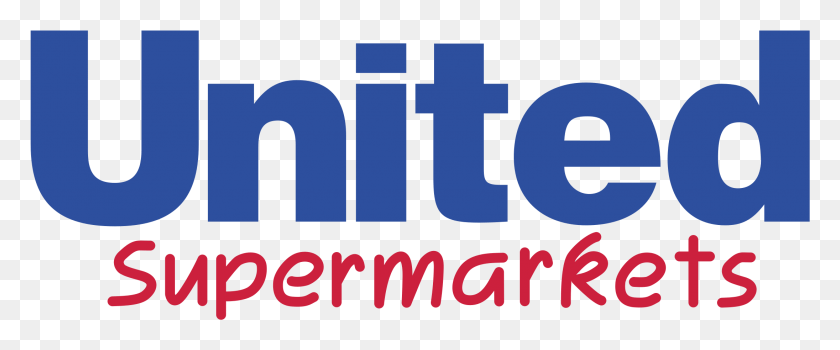 2191x815 United Supermarkets Logo Transparent United Supermarkets, Text, Word, Alphabet HD PNG Download