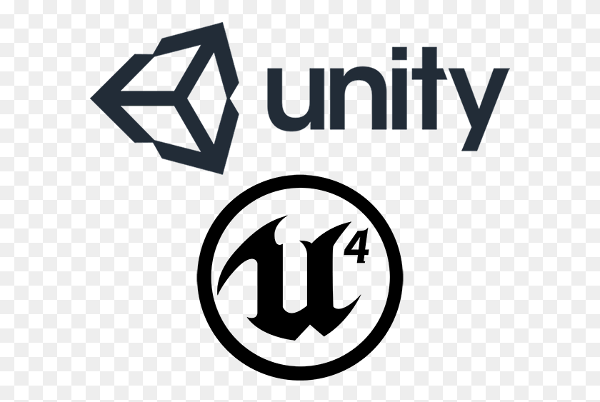 589x503 Descargar Png Unity And Unreal V2 Vector Unity Logo Svg, Texto, Símbolo, Marca Registrada Hd Png