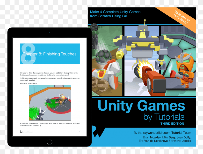 2589x1925 Unity Games By Tutorials, Компьютер, Электроника, Монитор Hd Png Скачать