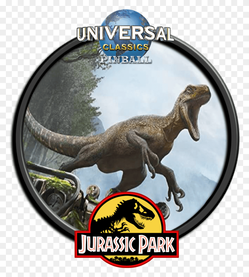 895x1005 Descargar Png Universal Jurassic Theme Park Pinball Fx 3 Universal Jurassic Park, Dinosaurio, Reptil, Animal Hd Png