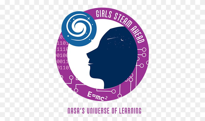 385x436 Universe Of Learning Girls Steam Ahead Badge Pepperdine University Logo, Poster, Advertisement, Label HD PNG Download
