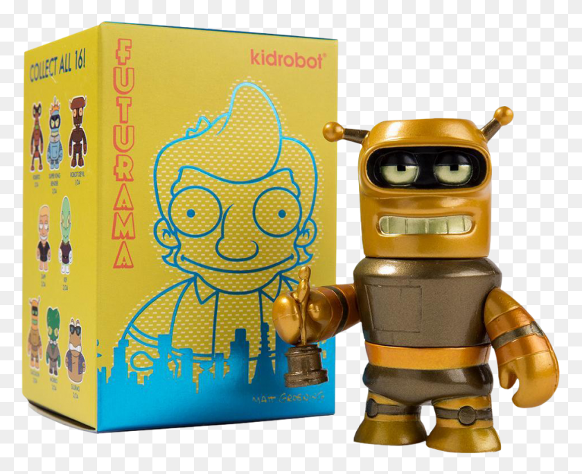 951x761 Universe X 3 Blind Box Vinyl Figure Kidrobot Futurama Universe X Blind Box 2.5Quot Mini Figura, Juguete, Robot, Texto Hd Png