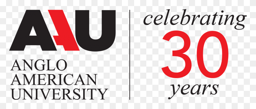 1200x462 Descargar Png Universidad Anglo American University Logo Diseño Gráfico, Alfabeto, Texto, Número Hd Png
