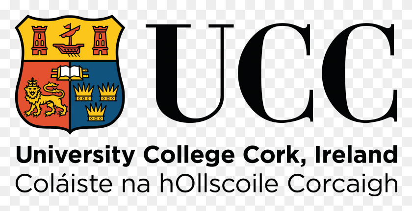 2773x1322 University College Cork Ireland Logo, Word, Text, Alphabet HD PNG Download