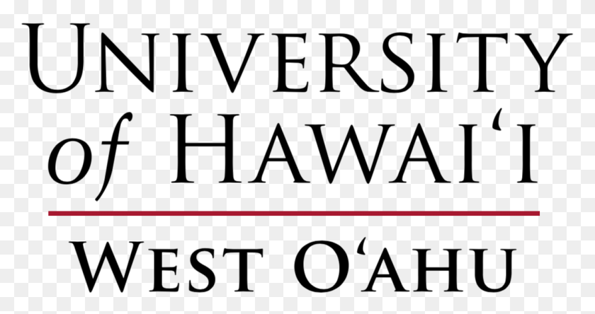1058x522 Логотип Гавайского Университета На Западе Оаху, Текст, Алфавит, Этикетка Hd Png Скачать