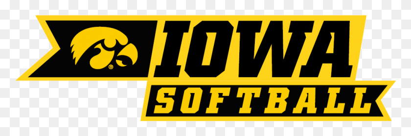 1033x290 University Of Iowa Softball S 349 Carver Hawkeye Arena Iowa Hawkeyes, Word, Text, Label HD PNG Download