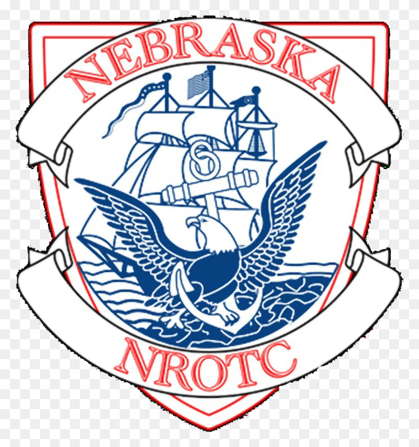 1478x1586 University Of Nebraska Navy Eagle And Ship, Symbol, Logo, Trademark HD PNG Download