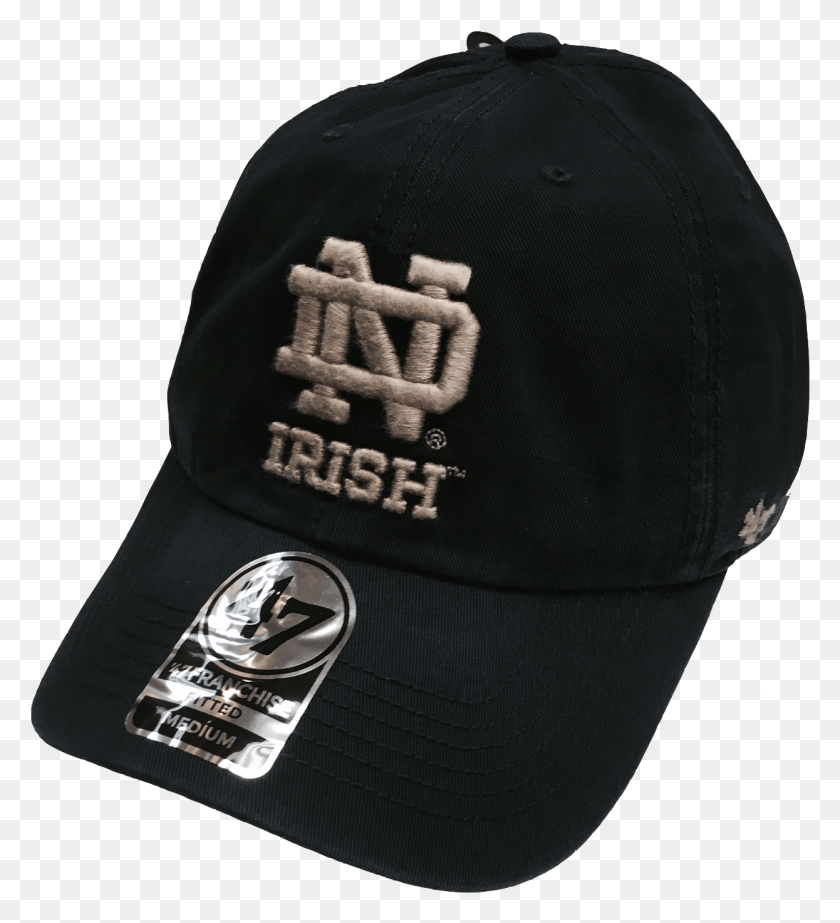 1245x1378 University Of Notre Dame Fighting Irish Men39s Franchise Baseball Cap, Clothing, Apparel, Cap HD PNG Download