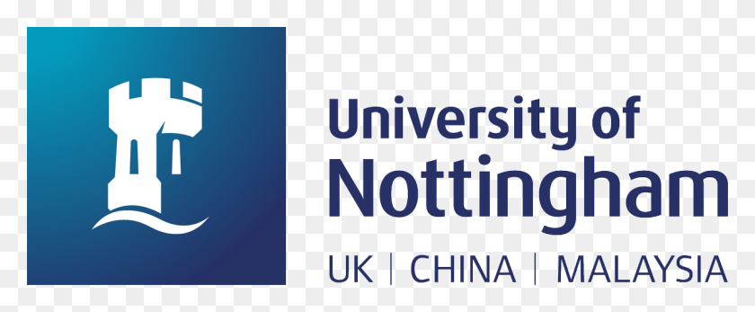 1200x443 University Of Nottingham Logo University Of Nottingham Malaysia Campus Logo, Text, Clothing, Apparel HD PNG Download