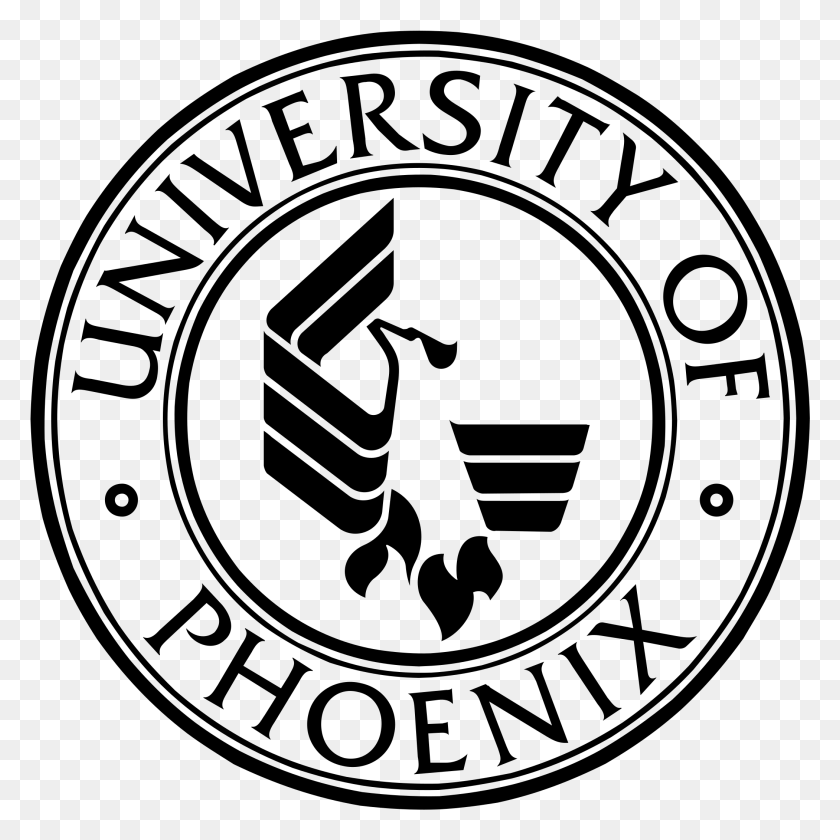 2101x2103 Логотип Университета Феникса Прозрачный Логотип Университета Феникса, Серый, Мир Варкрафта Png Скачать