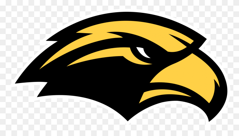 1192x642 University Of Southern Mississippi Eagle, Symbol, Batman Logo HD PNG Download