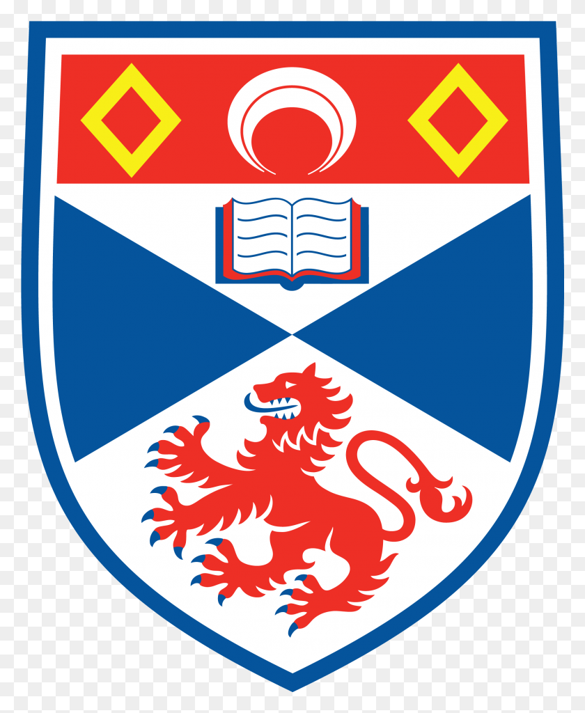 2001x2474 University Of St Andrews Shield St Andrews University Logo, Armor, Symbol, Trademark HD PNG Download