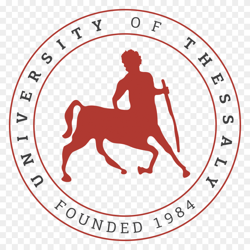 1241x1241 La Universidad De Thessaly, La Universidad De Thessaly, Logotipo, Cartel, Publicidad, Símbolo, Hd Png