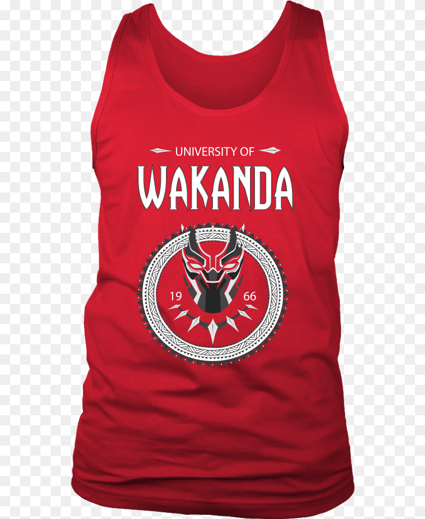 562x1025 University Of Wakanda, Clothing, Shirt, Tank Top Transparent PNG