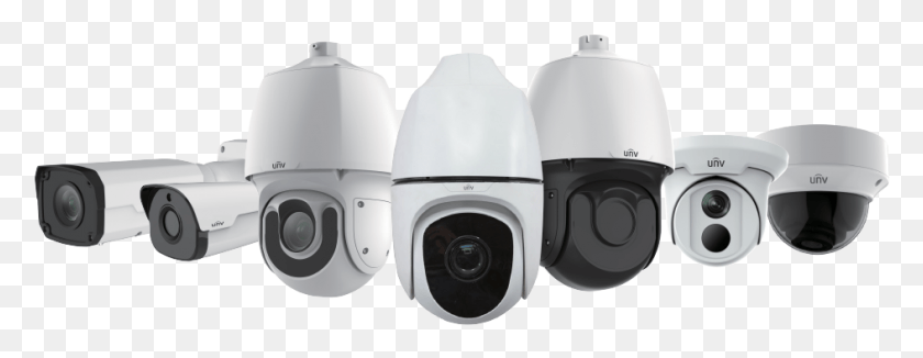 944x323 Uniview Is A Pioneer And Leader In The Ip Surveillance Uniview Cameras, Electronics, Helmet, Clothing HD PNG Download