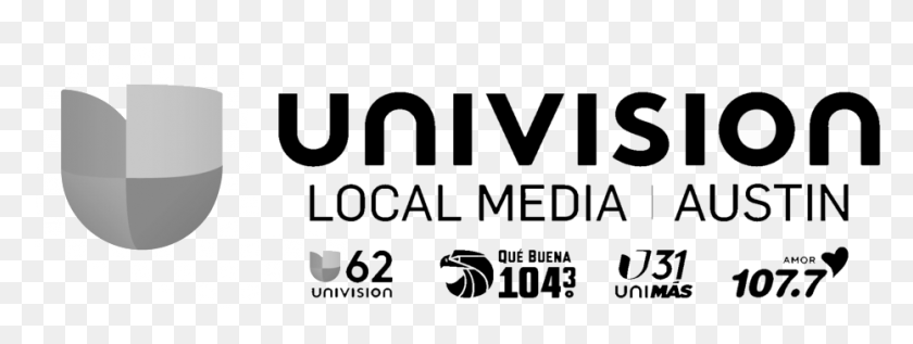 931x307 Univision Austin Local Media Logo Univision, Al Aire Libre, Naturaleza, Texto Hd Png