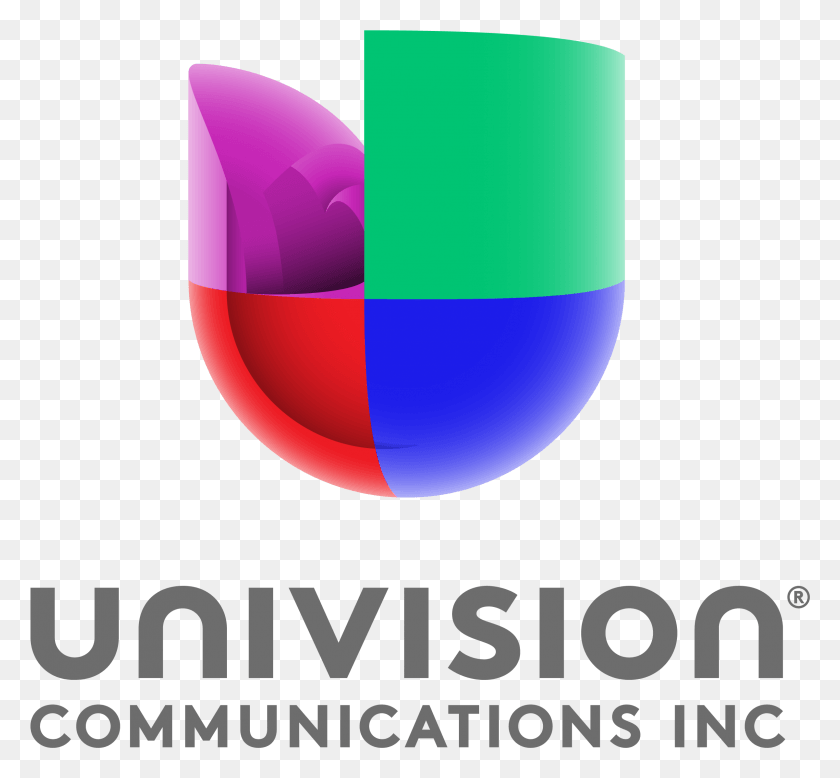 2404x2214 Логотип Univision Univision, Воздушный Шар, Шар, Фиолетовый Hd Png Скачать