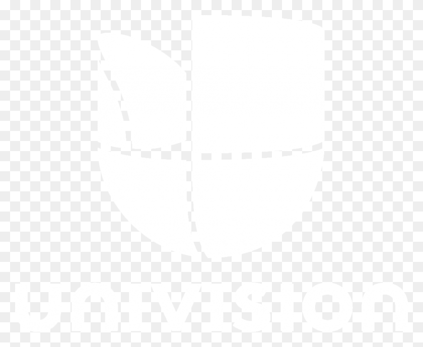 1000x807 Белый Логотип Univision, Символ, Текст, Товарный Знак Hd Png Скачать