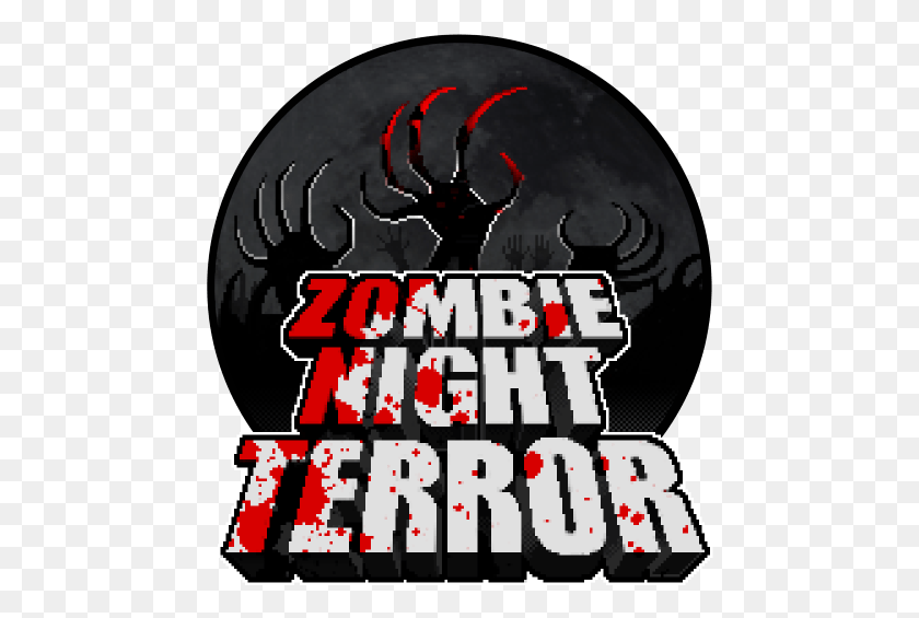 465x505 Unleash Your Undead Hordes And Rampage The World With Zombie Night Terror Logo, Poster, Advertisement, Symbol HD PNG Download